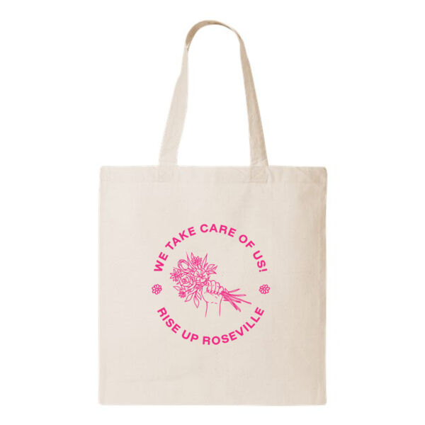 Q-Tees Economical Tote  - Printed Logo Thumbnail