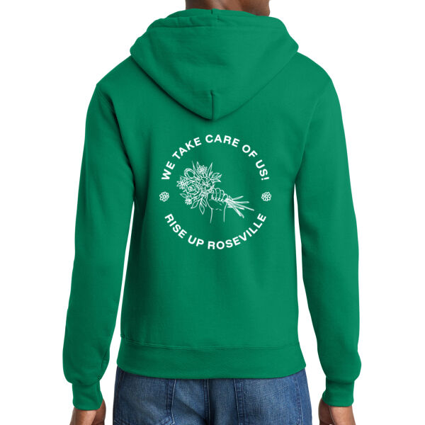 Port & Co Core Fleece Full-Zip Hooded Sweatshirt - Printed Logos Thumbnail