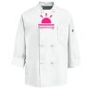 Eight Knot Button Chef Coat with Thermometer Pocket Thumbnail