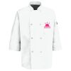 Eight Pearl Button Chef Coat with Thermometer Pocket Thumbnail