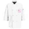 Eight Pearl Button Chef Coat with Thermometer Pocket Thumbnail